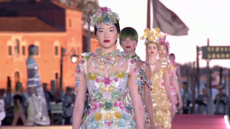 Přehlídka Dolce & Gabbana nabídla divákům velkolepou podívanou